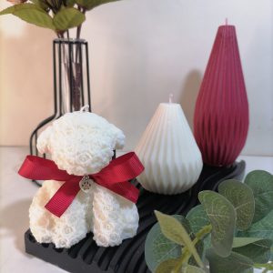 Juego navideño | Cono grande y chico, perro floral