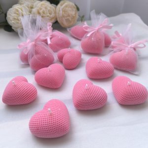 Corazones texturizados