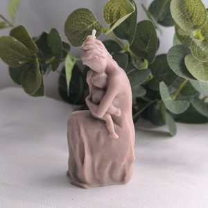 Silueta mujer con bebé