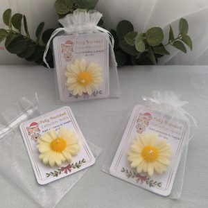 Margaritas | Tarjeta y bolsa tul