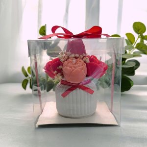 Arreglo Floral Jarroncito | Caja acetato