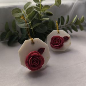 Colgante wax sachet ambientador rosa