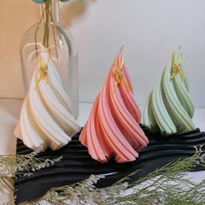 Árbol pino navideño espiral